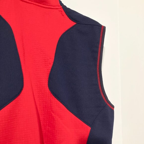 RLX Ralph Lauren Vest Mens XL Outdoors Red Blue Sports Zip Up Hike - Picture 12 of 14